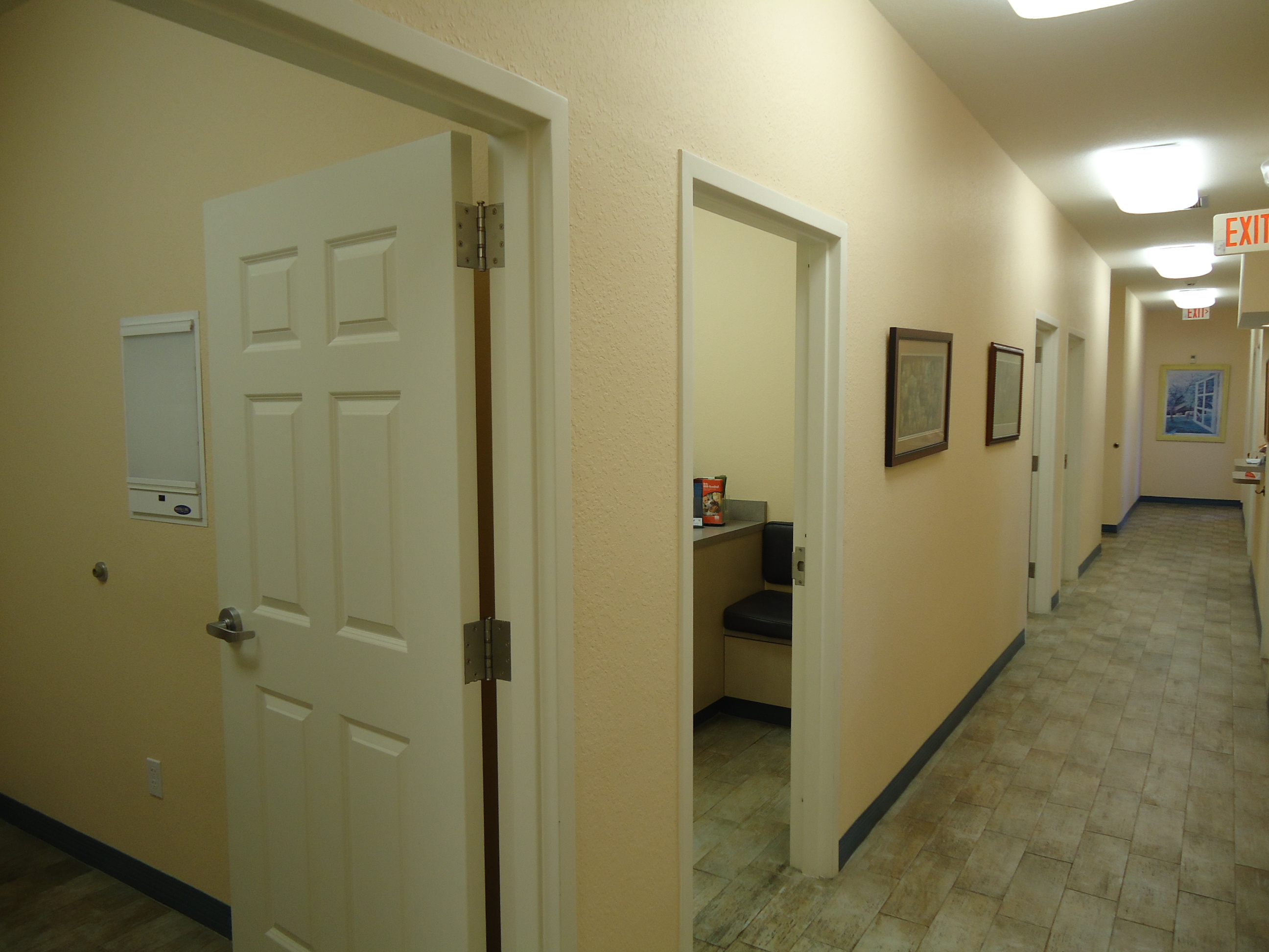 Appointment room area - hallway